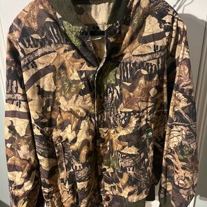 Mossy Oak Camouflage Bomber Jacket